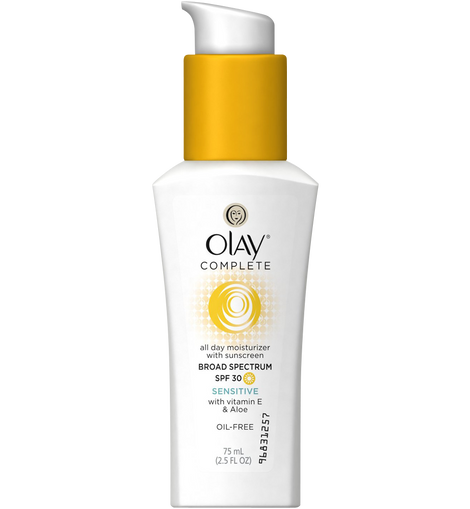 Olay Complete Daily Defense All Day Moisturizer With Sunscreen SPF30 Sensitive Skin