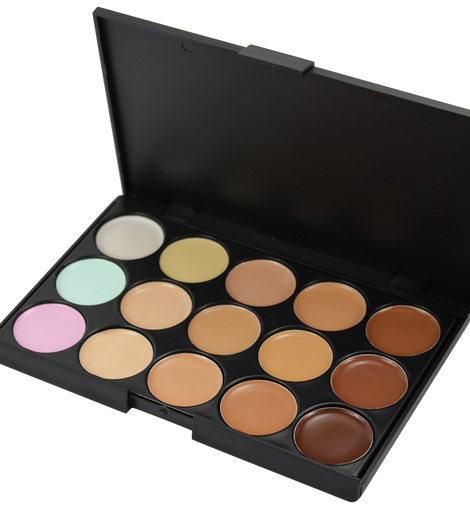 Youngman 15 Colors Professional Concealer Camouflage Makeup Palette Contour Face Contouring Kit